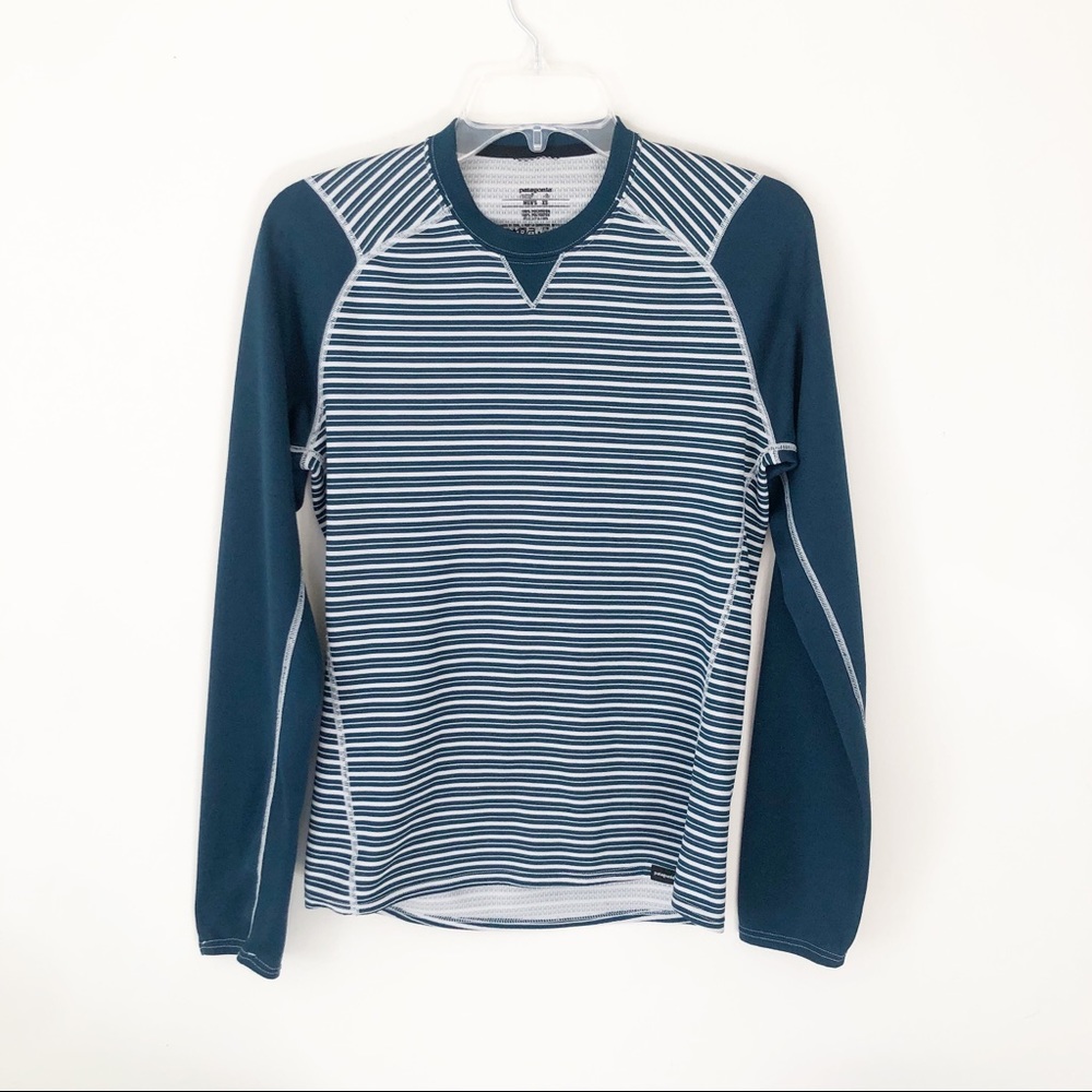 PATAGONIA men’s CAPILENE 3 Stripe shirt EUC sz XS